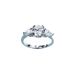 Destiny Life S Silver Heart Eight Micro Yellow Round Pear Shaped Try Three Stone Diamond Ring For Women_ipsvogv.com