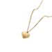 Love Love Necklace 2023 New Women's Summer collarbone Chain Simple and Elegant Light Luxury Neckchain Peach Heart_ipsvogv.com