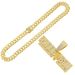 Personalized full diamond letter microphone splicing pendant necklace for trendy men's hip-hop cool karaoke rap dressing_ipsvogv.com