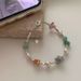 Natural Stone Pearl Broken Silver Bracelet For Women, Korean Fashion, Niche Design, Simple Versatile Temperament, And_ipsvogv.com