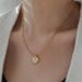 Exquisite And Gentle Temperament, White Glazed Rose Round Necklace, Collarbone Chain, Women's Niche Design_ipsvogv.com