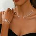 Women’s Jewelry Set Fashion Hot Selling Love Zircon Necklace Popular Jewelry Light Luxury Rhinestone High End Necklace Women's Jewelry_ipsvogv.com