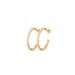Women's Jewelry Full Diamond C Shaped Earrings Light Luxury High End Design Fashion Temperament Unique Earrings Ear Jewelry_ipsvogv.com