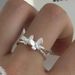 Two Butterfly Rings, Female Fashion, Niche Design, Personalized Index Finger Ring, Light Luxury, Versatile, Exquisite_ipsvogv.com