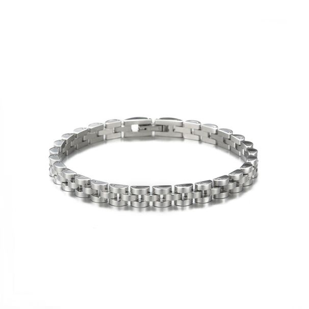 Women's Jewelry Set Fashion Stainless Steel Bracelets Fashionable Men's And Women's Electroplated Titanium Steel Watch Strap Bracelet_ipsvogv.com