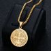New Stainless Steel Father Benedict Necklace Exorcist Pendant Jewelry_ipsvogv.com