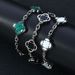 Women's Jewelry Four Leaf Clover Titanium Steel Bracelet Jewelry Simple Five Flower Chain Stainless Steel Hand Jewelry_ipsvogv.com