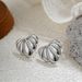 Women’s Jewelry Set Fashion Gold Fashion Trend Holiday Retro Scallop Earrings Geometric Striped Earrings_ipsvogv.com