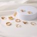 New Gold Personalized Star Moon Love Carved Hollow Dot Diamond 10 Piece Set Ring_ipsvogv.com