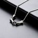 Bamboo titanium steel necklace for men and women, new Chinese style, no fading, versatile, high end small waist sweater chain, men's accessories_ipsvogv.com