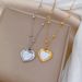 Body 【 Full Titanium Steel 】 Love Shell Personality Minimalist In The Stove, Genuine Gold Necklace, Female Ins Net Red 【 】 Stove, Necklace,_ipsvogv.com