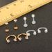 hot explosions 8-piece set of stainless steel diamond earrings nose nail lip puncture jewelry_ipsvogv.com