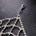 New Rhinestone Fringed Anklet, European And American Shiny Luxury Mesh High Heels Foot Accessories Anklet_ipsvogv.com