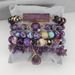Popular Bohemian Stacking Style Bracelet Natural Gemstone And Crystal Bud Imperial Pine Set Women's Bracelet_ipsvogv.com