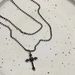 Trendy And Fashionable Double Layered Cross Necklace, Niche Personality, High-end Sense, New Clavicle Chain, Versatile_ipsvogv.com