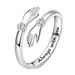 Cao Shi Creatively Embraces With Both Hands, And Opening Of The Embrace Adjustable. The Ring Is A Commemorative Gift For_ipsvogv.com