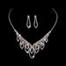 ETERNAL VEIL - Bridal Jewelry Set (European & American Wedding Collection, Necklace & Earrings Set 622, Luxury)_ipsvogv.com