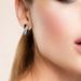Cao Shi's Exquisite Cross Zircon East Gate Of Korea, Elegant Fashion Earrings, Unique Design Earrings_ipsvogv.com