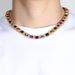 Women’s Jewelry Set Fashion Men's 10mm Colored Zircon Cuban Chain Hiphop Rap Jewelry Personality Hip Hop Style Necklace_ipsvogv.com