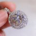 Cao Xichang's Selling Style Simple Diamond Plated Platinum Necklace Jewelry_ipsvogv.com