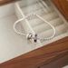 Double Circular Snake Bone With Letters For Women, Featuring Light Luxury Niche Design. The Bracelet Is Simple,_ipsvogv.com