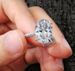 Cao Shi Trendy Ins Style Inlaid Zirconia Wedding Ring, Women's Engagement Party Ring_ipsvogv.com