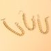 Jewelry Simple Geometric Hollow Retro Hand Jewelry For Women Punk Thick Chain Tassel Bracelet_ipsvogv.com