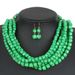 Beaded Fashion Personality Multi Layer Set Necklace Female_ipsvogv.com