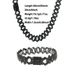 Women’s Jewelry Set Fashion Ins Hip Hop High End 15MM Zinc Alloy Full Diamond Personality Ring Street Style Rap Cuban Chain_ipsvogv.com