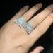Hip Hop New Triangle Eye Zircon Ring High End Fashion Trend Personality Jewelry Men's Ring_ipsvogv.com