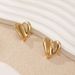 Fashion Jewelry High-End Simple Ins Cold Style Geometric Hollow Alloy Ear Cuffs Earrings_ipsvogv.com