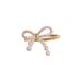 Cold Wind Butterfly Knot Pearl For Women 2024 New Style Ring, Light Luxury, Niche Design, Open Finger Ring_ipsvogv.com