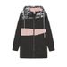 Women's Clothing women's sweatshirt zipper color matching print hooded long sleeved jacket_ipsvogv.com