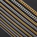 Men's Jewelry Round Grinding Cuban Chain Stainless Steel Necklace Domineering Men's Cuban Necklace Hip Hop Jewelry_ipsvogv.com