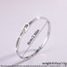 Casual Simple Style Solid Color Titanium Steel Zircon Bangle In Bulk_ipsvogv.com