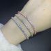 Unisex Zircon Tennis For Women Single Row Full Dia Crystal Gold Plated Bracelet Hot Selg Jewelry_ipsvogv.com