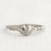 Sanjie Simple Fashion Heart Shaped Women's Silver Ring Instagram Internet Celebrity Wearing Accessories Love Jewelry_ipsvogv.com