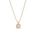 Square Zircon Geometry Light Luxury Style Jewelry Necklace Full Diamond Titanium Steel Accessories Women's_ipsvogv.com