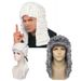 Lawyer wig judge hat American gentleman dance party wig holiday supplies court judge wig_ipsvogv.com