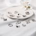 Hot Selling Butterfly Ring, Small Daisy Wings, Heart, Oil Drop Opening Combination, 15 Piece Set Of Rings_ipsvogv.com