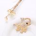 New Korean version high end alloy elephant brooch clothing accessories pin scarf buckle animal rhinestone brooch_ipsvogv.com