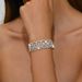 Unisex New Fashion Bridal Rhinestone Hollow Bracelet Bracelet Shiny Luxury Ladies Bracelet Accessories_ipsvogv.com