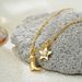Real Gold Cowboy Boots Five Pointed Star Necklace Regular Long Chain Men And Women Pendant Necklace_ipsvogv.com