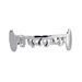 Unisex Hip Hop Teardrop Shaped Braces Smooth Sharp Brace Fashion Accessories Personalized Hip Hop Gold Braces_ipsvogv.com