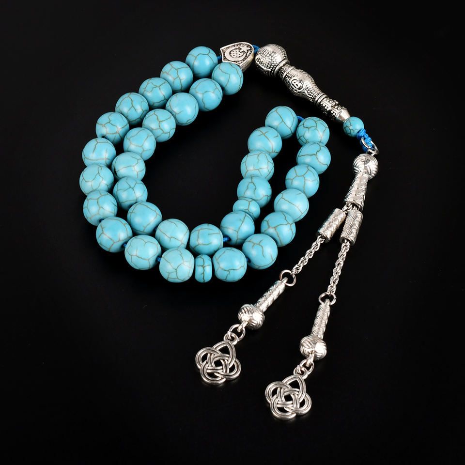 Muslim 33 Misbaha Islamic Prayer 10mm Beads Tasbih Jewelry_ipsvogv.com