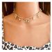 Fashion Necklace Alloy Diamond Butterfly Pendant Necklace Punk Style Claw Chain Necklace_ipsvogv.com