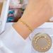 【 Full body titanium steel 】 Butterfly East Gate Personalized Minimalist Wind Furnace Gold Bracelet Female Internet_ipsvogv.com