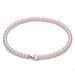 Freshwater Pearl Four Sided Polished Flat Round Necklace Strong Light Flawless Gold Plated Buckle Supports Mixed Batch XL105 178_ipsvogv.com