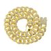 Hip hop full diamond men's big gold domineering and exaggerated Miami Cuban chain street dance rap necklace 20mm_ipsvogv.com