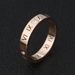 Men And Women's Jewelry Simple Roman Numeral Diamond Couple Ring Stainless Steel Personality Pinky Ring Versatile Hand Jewelry_ipsvogv.com